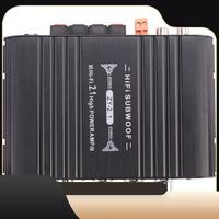 ST-838 HIFI Amplifier 2.1 Channel Car MP3 Mini Amp AUX Input High And Low Bass Adjustment Super Bass 20Wx2+40W Amplifier Durable