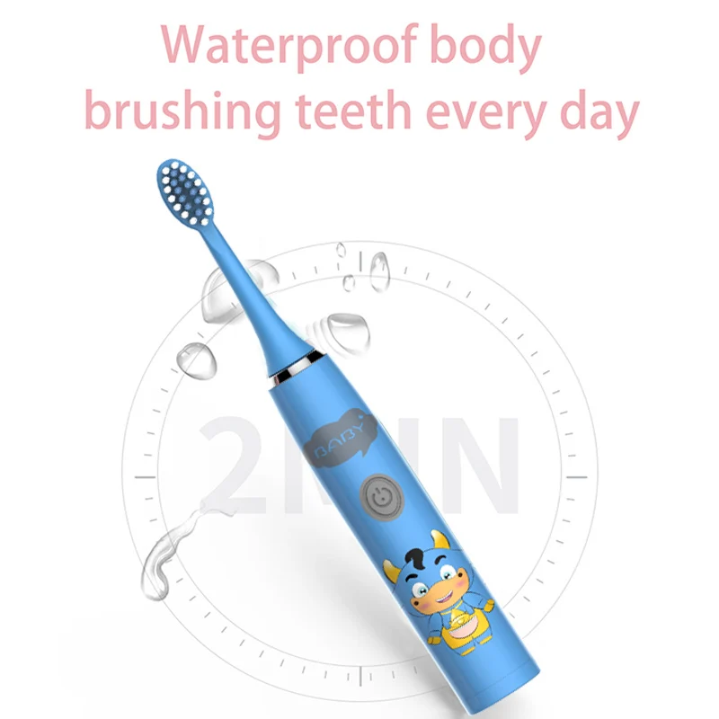 Children\'s ElectricToothbrushFor Both Men And Women, Suitable For Children Aged 3-15 Years Old. Soft Bristled Brush. Electric