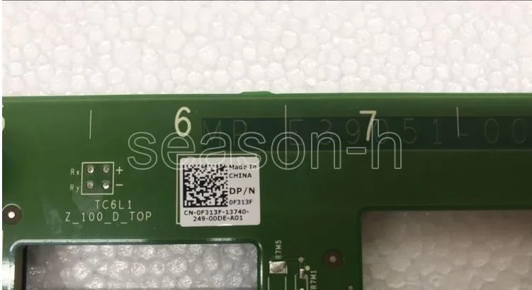 T610 T710 Server 3.5 "Hdd Backplane F313F 0F313F