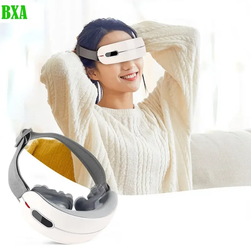 

Electric Heating Eye Massager Rotating Kneading Eye Fatigue Relieve Hot Compress Therapy Massager Music Protect Eye Anti Wrinkle