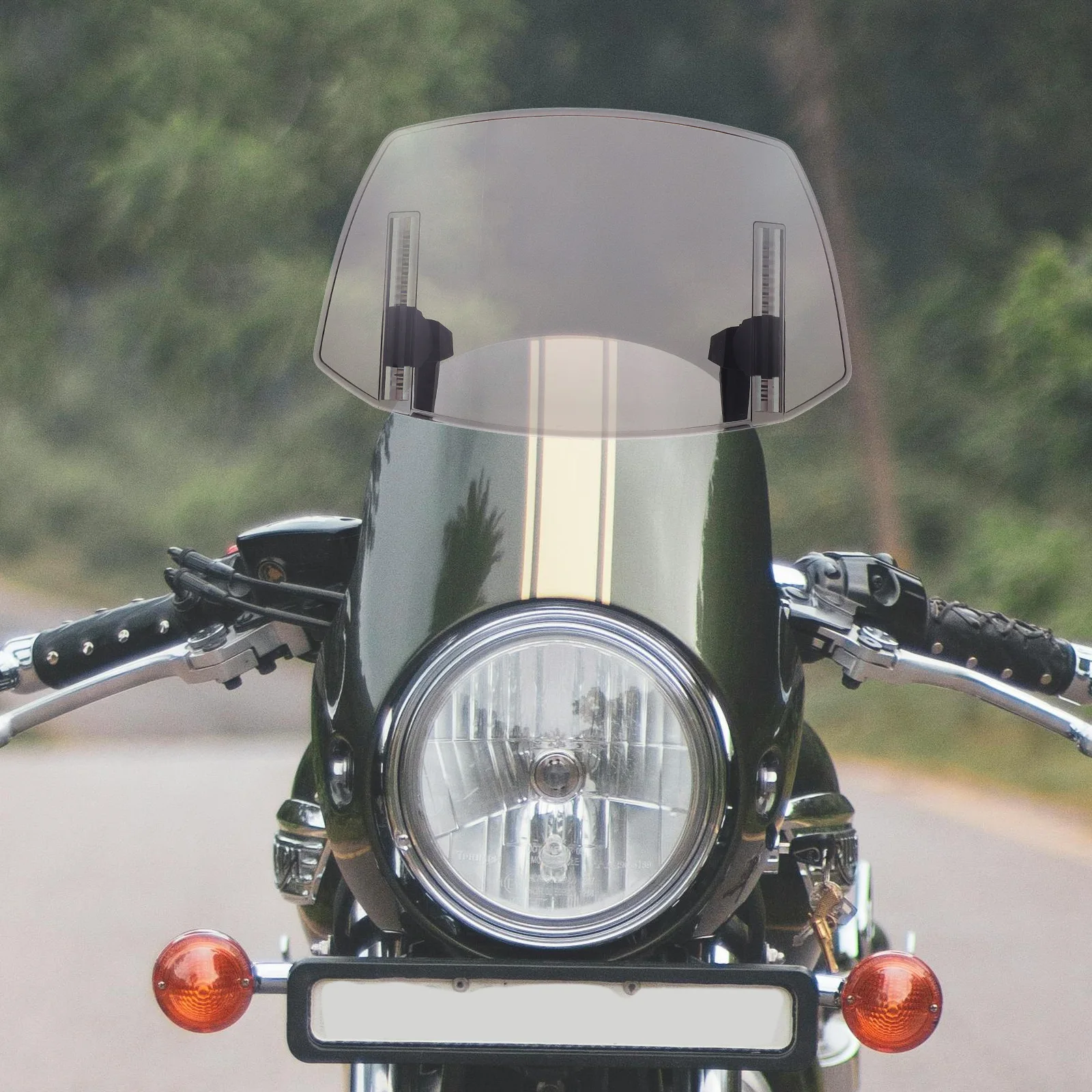 

Motorcycle Windshield Scooter Bracket for Motorbikes Universal Windscreens Front