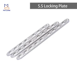 3.5mm, Stainless Steel Straight Locking Plate for Veterinary, Orthopedic Surgery, Implant Instruments, Surgical Tools, 1PC