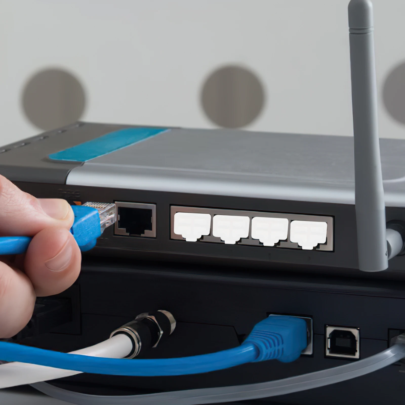 

50pcs Router Interface Dust Plug Port Cap Ethernet Hub Cover Pc Laptop Network Protector Stopper Cap Reusable Durable