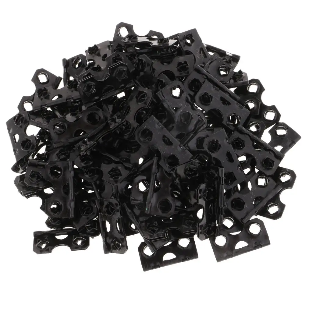 100pcs Fix Picture Photo Frame Back Board Support Stand Leg Feet Hinges DIY Framing Supplies