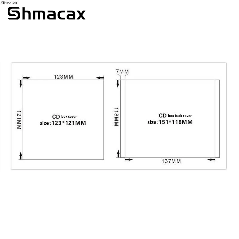 High Quality Transparent Bottom CD Box Empty CD Case PP Plastic CD Case CD Case Capacity 1-2 Discs