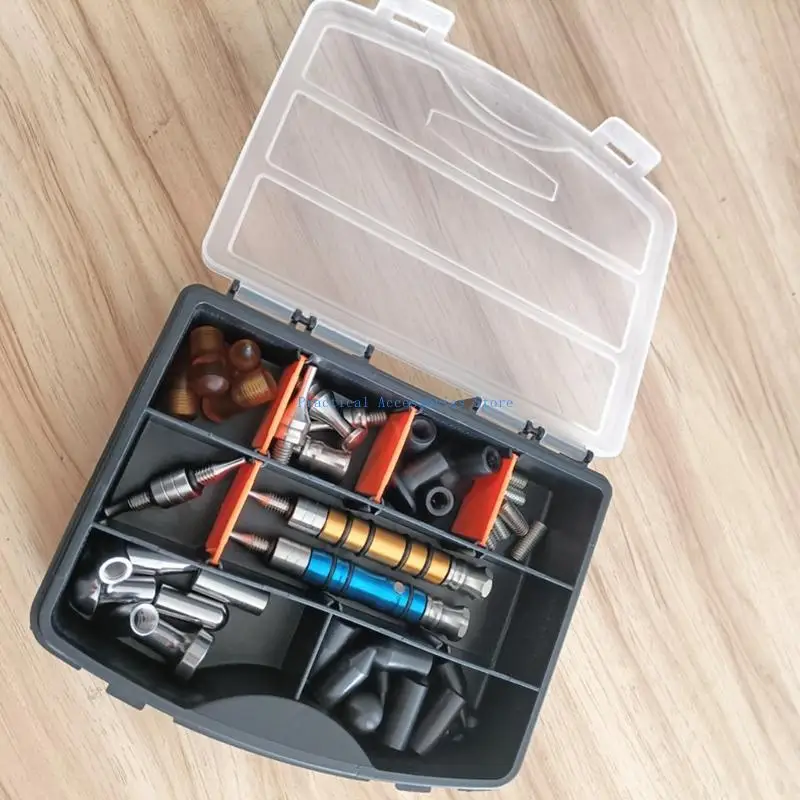 U75E 34 pièces outil réparation automobile stylo à frapper professionnel avec tête Interchangeable stylo nivellement