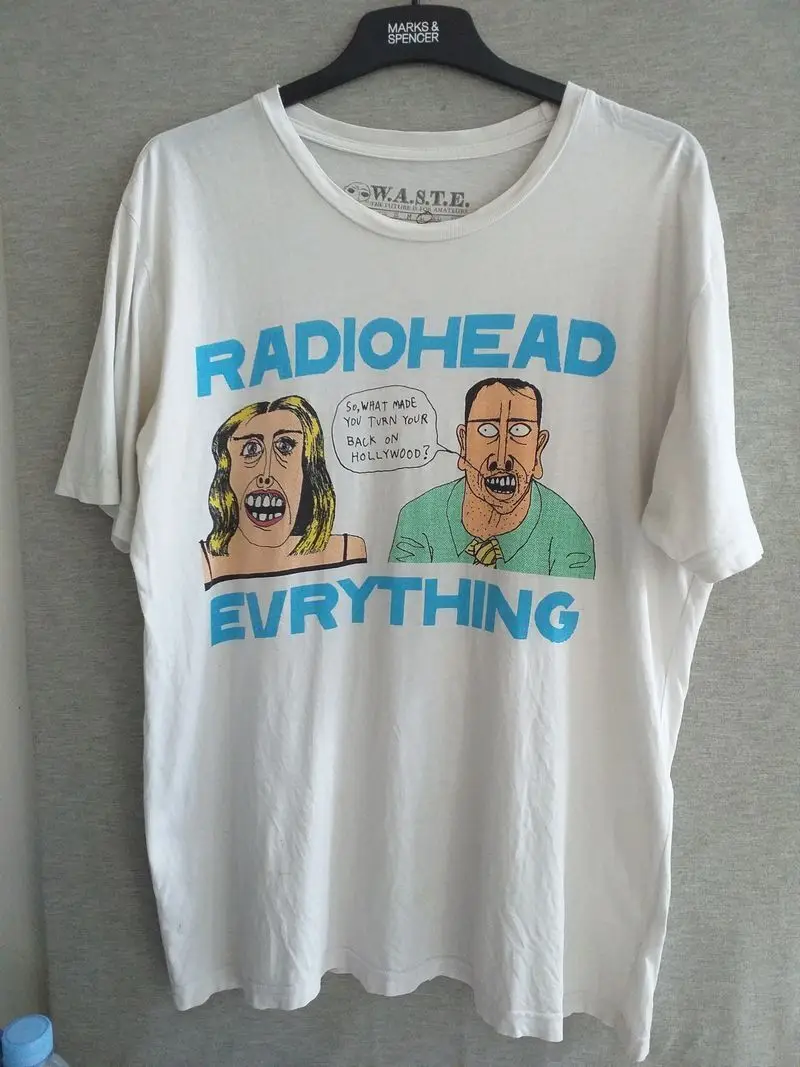 Radiohead Everything Band Music Short Sleeve Unisex Tshirt All Size S-5XL KH3912