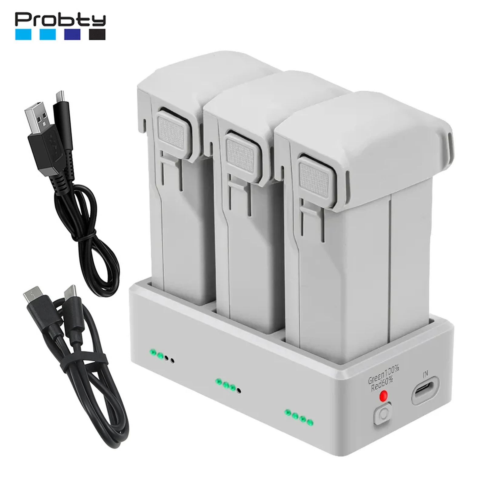 For Mini 3 Pro Mini 4 Pro Battery Plus 3950mAh+3-Way Charging Hub Battery Charging Butler for DJI Mini 3/Mini 3 PRO Accessories