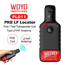 WOYO PL011 PKE LF Locator Transponder Key Coil Detector ,Test Automotive Keyless Entry System LF HF strumento di ispezione dell'antenna