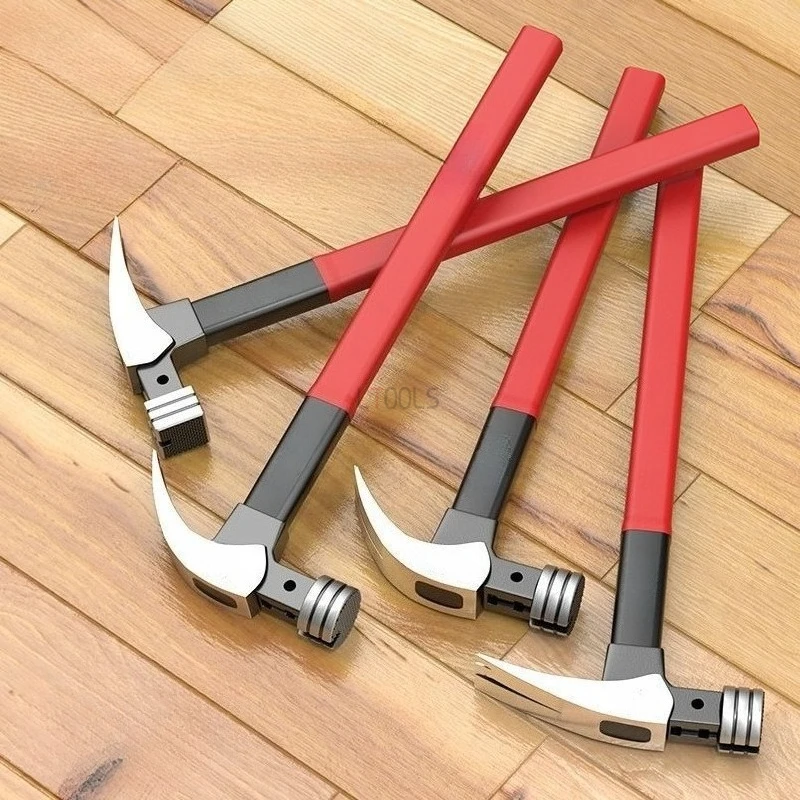 

Деревообработка, профессиональный молоток из высокоуглеродистой стали с овечьим рогом, встроенный формовочный молоток для закалки измельченного камня, ручной инструмент