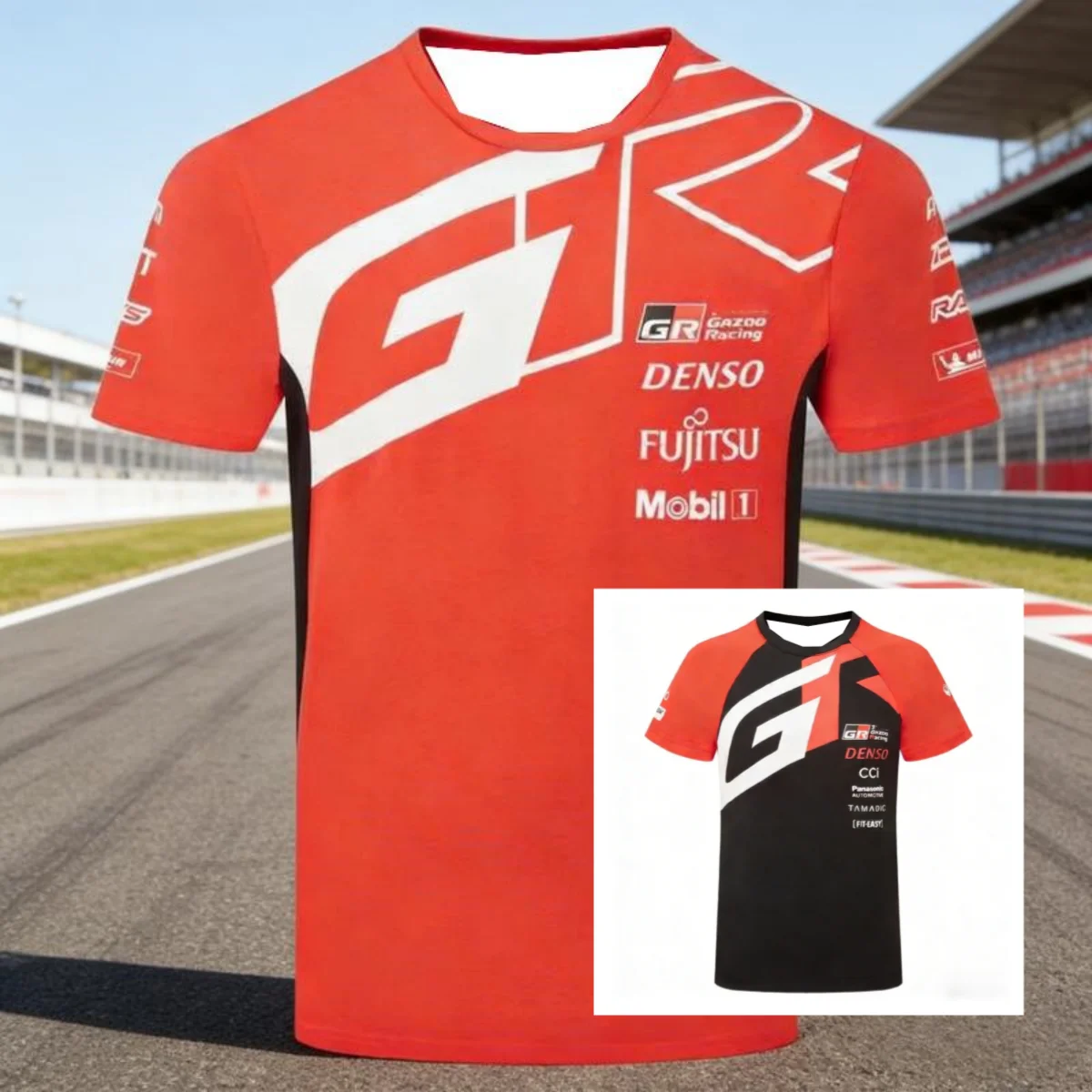 Summer 3D Print GAZOO Racing WRT WEC Team Uniform Fans FamilyMatching TO YO TO Round Neck Short Sleeved Kids Casual T-shirt Tops