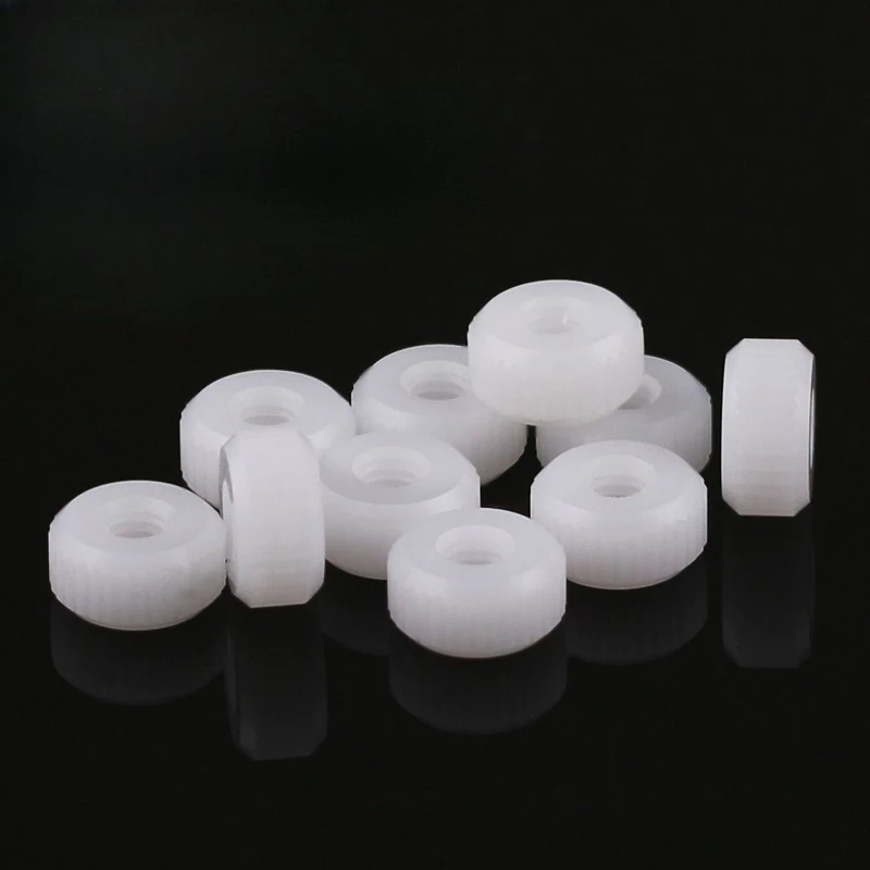 

M4 POM Plastic Hand Twisted Nut Saigang Knurled Nut Micro Adjustable Insulation Screw Cap