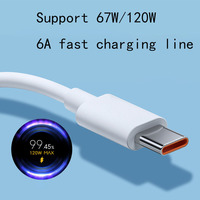 1M 1.5M 2M Super Flash Charging Typec Data Cable Suitable For Xiaomi 14 k50 pro 67W 120w Fast Charging Mobile Phone Charging Ca