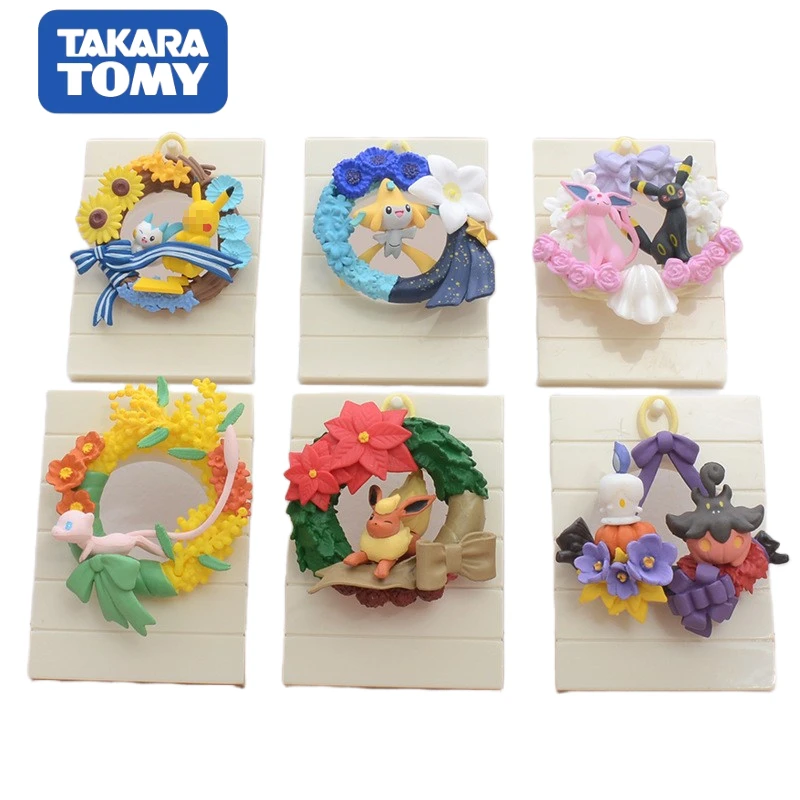 Sale TAKARATOMY 6 Mew Ibu Four Seasons Garland Scene Decoration 6 2nd Generation Starry Sky Cake Decoration Tabletop Figure