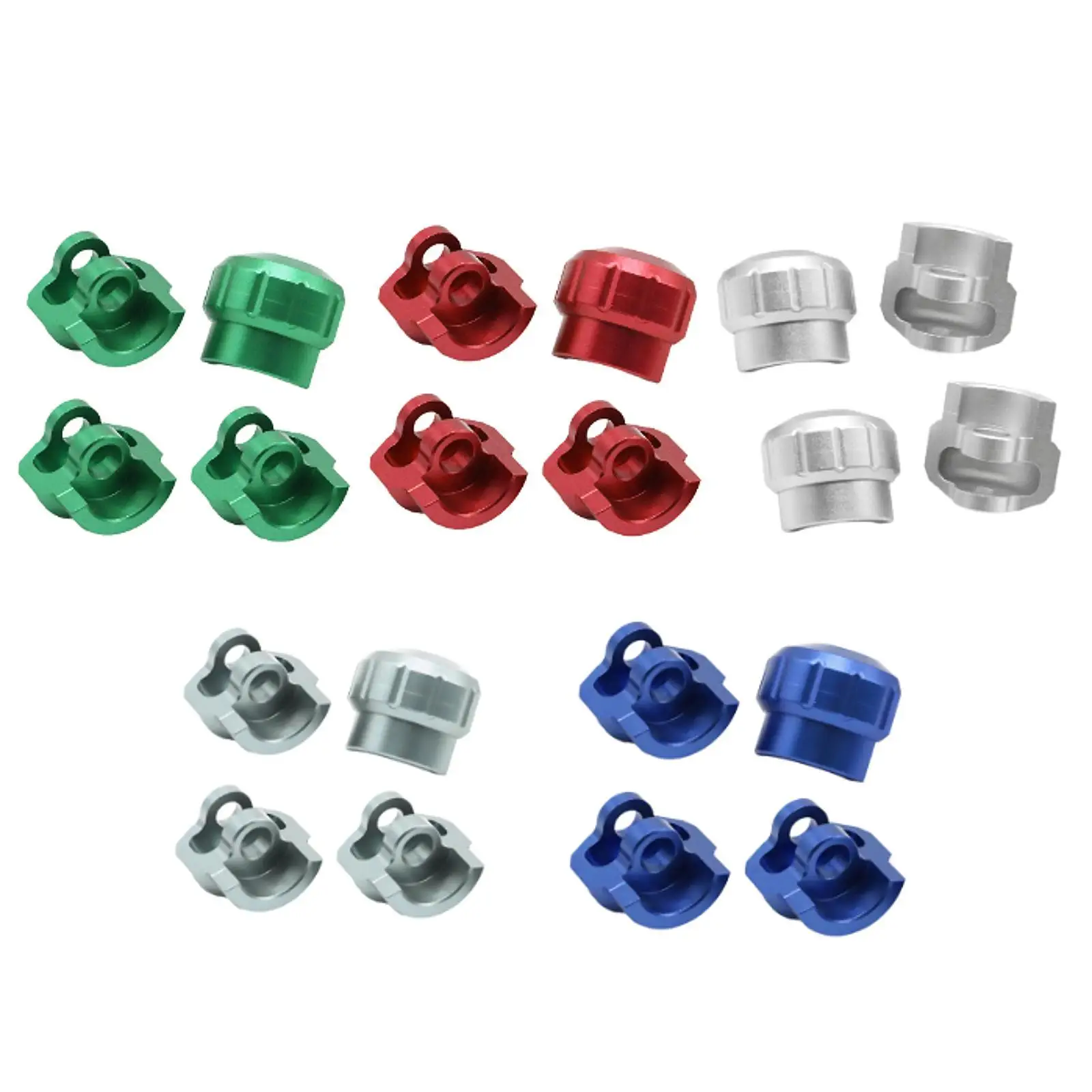 4Pcs 1/8 1/7 Shock Cap Protector Anti Collision Cap Sturdy Protector Guards Upgrades Part for Ara106048 Ara106040T1 Ara109011