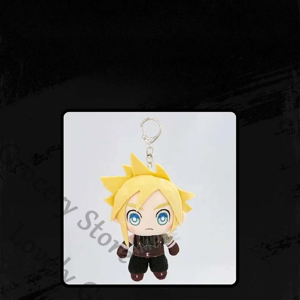 

Fluffy Puppet Keyring Sephiroth Cloud Strife Tifa Lockhart Aerith Gainsborough Cosplay Cartoon Cotton Maumet Keychain Fans Gift