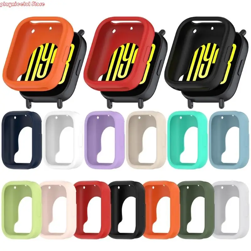 시계를위한 E8BA 실리콘 스킨 5 활성/5 라이트 시계 충격 방지 보호 커버