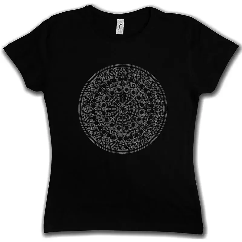 MANDALA VIII WOMAN T SHIRT Yantra Hinduism Buddhism Hindu Shiva Buddha Dharma