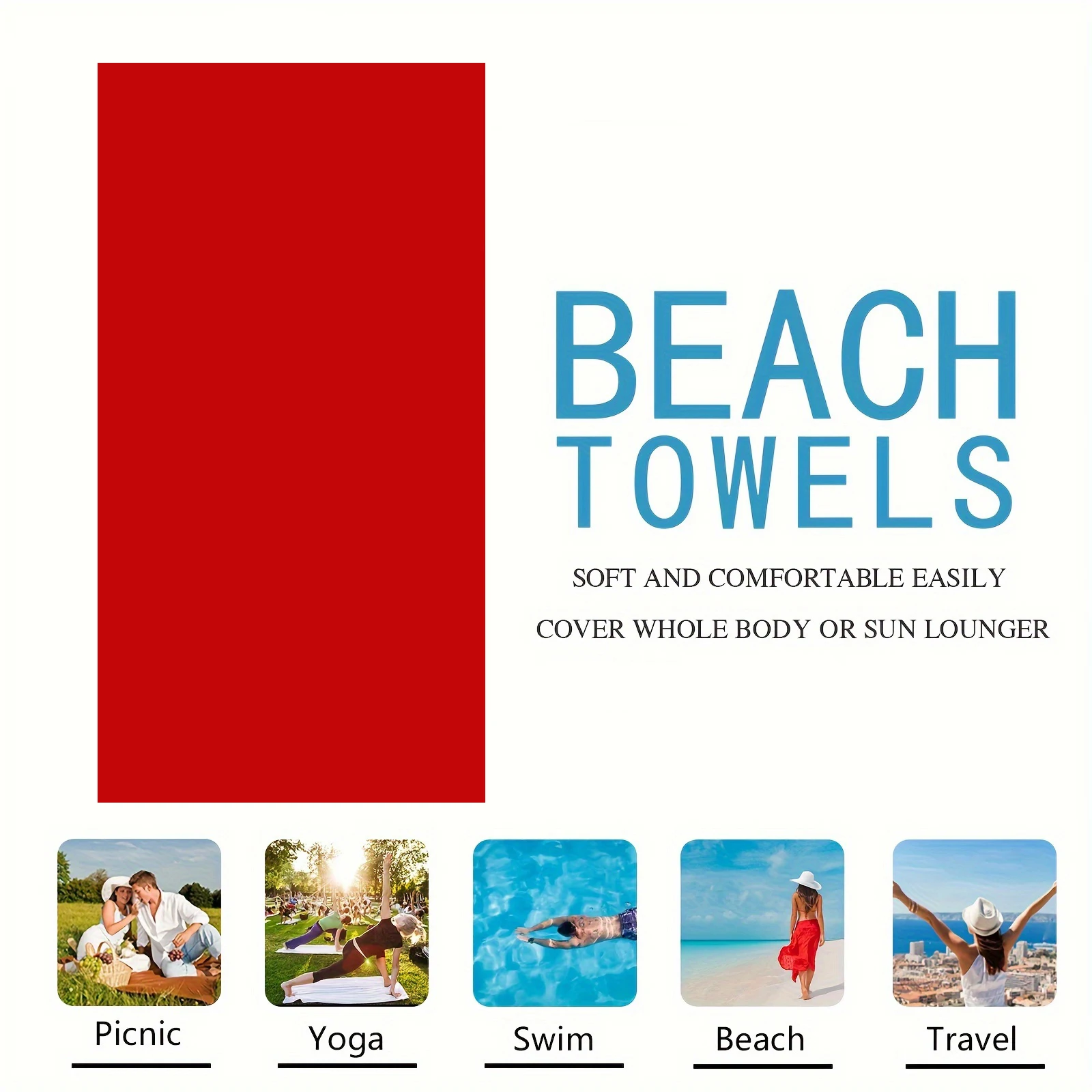 Toalla de playa personalizada con nombre toalla microfibra_voghion.com