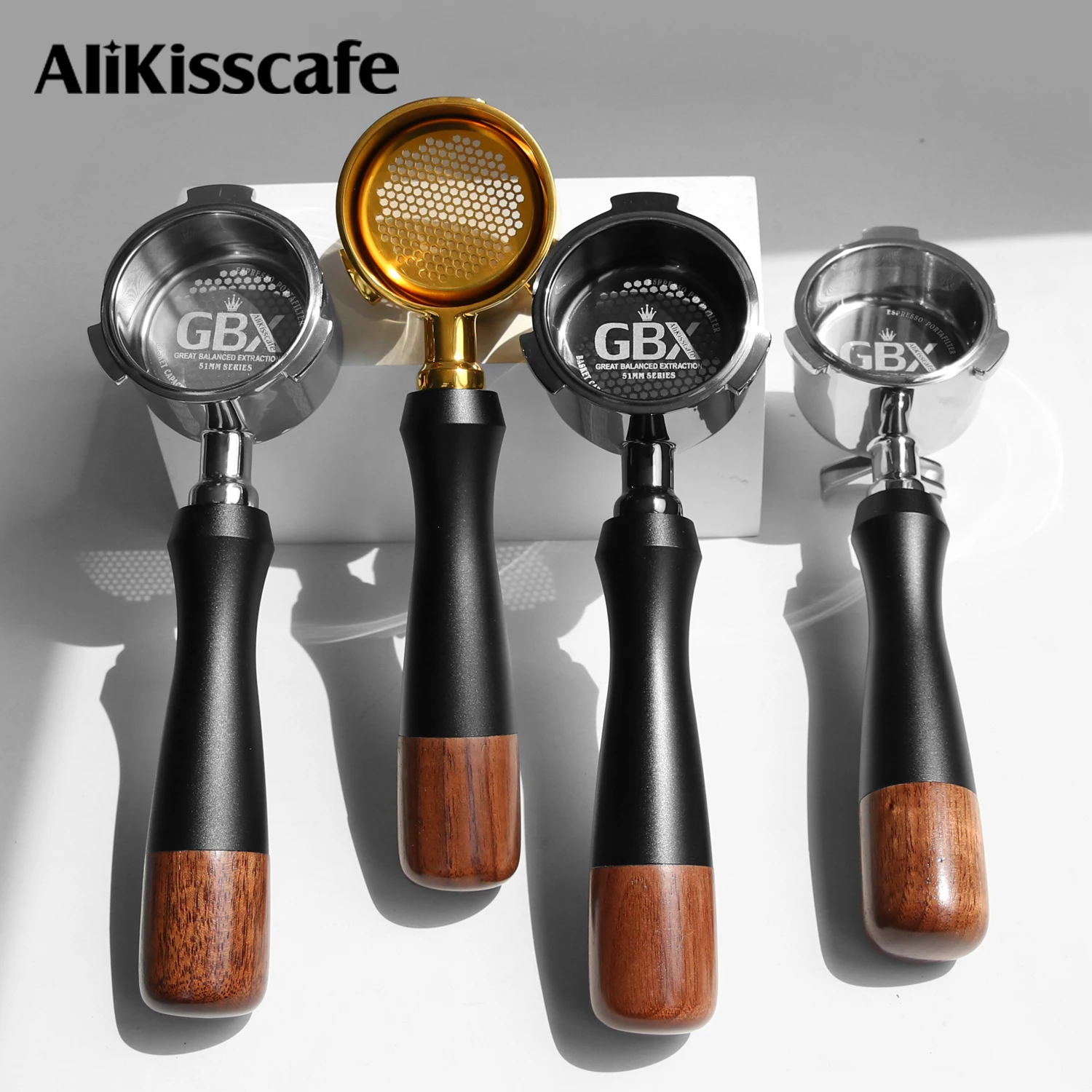 Delonghi Espresso Magnifica - AliKisscafe 51 mm Kaffee-Siebträger ohne Boden