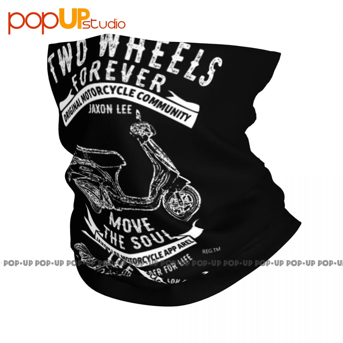 Jl Soul Illustratie Voor Een Piaggio Zip 50 4T Motor Fan Hals Gaiter Bandana Sjaal Gezichtsmasker