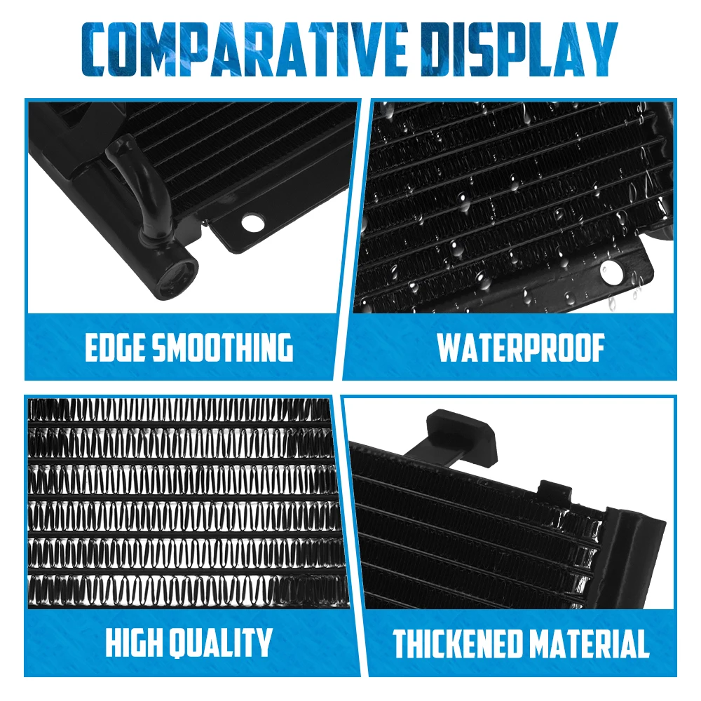 Motorcycle Oil Cooler Repalcement Radiator Water Tank For Harley Touring Street Glide FLHX FLHTCU FLHXS Road King FLHR 2017-2023