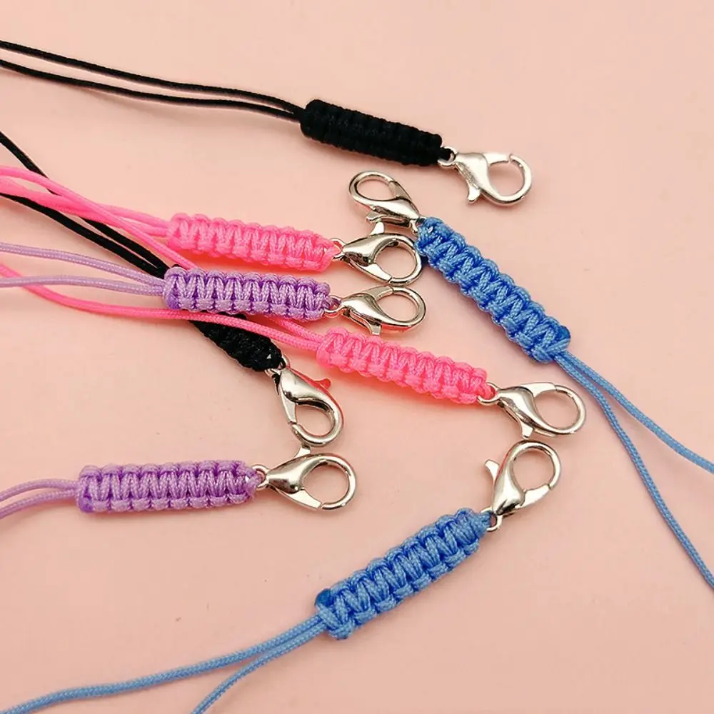 Anti Lost Mobile Phone Chain Keychain Wrist Rope Phone Hanging Strap Simple Key Ring Mobile Phone Lanyard Women Girls