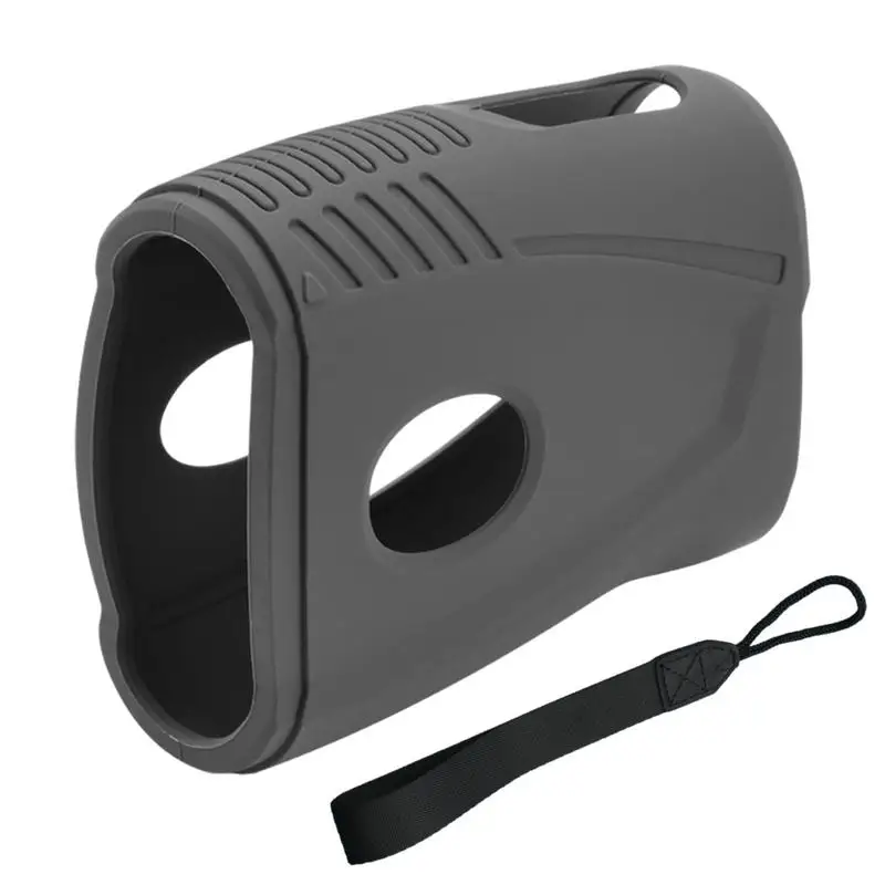 Silicone Golf Rangefinder Case Soft Silicone Case For Golf Rangefinder Protective Portable Gear With Wrist Lanyard For Outdoor