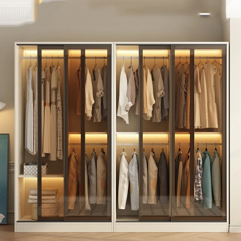 Display Portable Closet Bedroom Cube Clothes Cupboard Drawers Shelf Wardrobe Modern Nordic Display Guarda Roupa Hotel Furniture