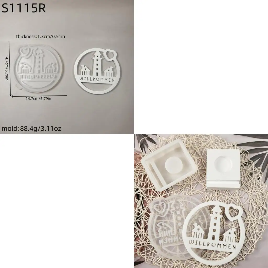 

Silicone Christmas Ornament Mold Crafting Moulds Ornament Decoration Molds