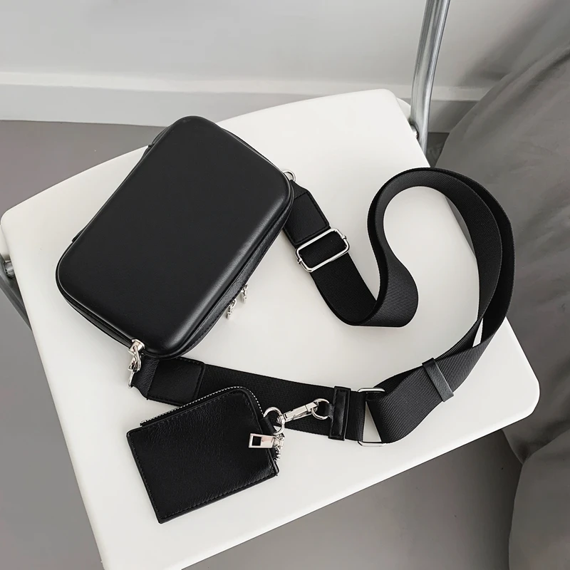 2023 Newest Fashionable Big Size Space Shoulder Strap Party Girls Women Men Crossbody PU Bags With Large Pockets For Shopping