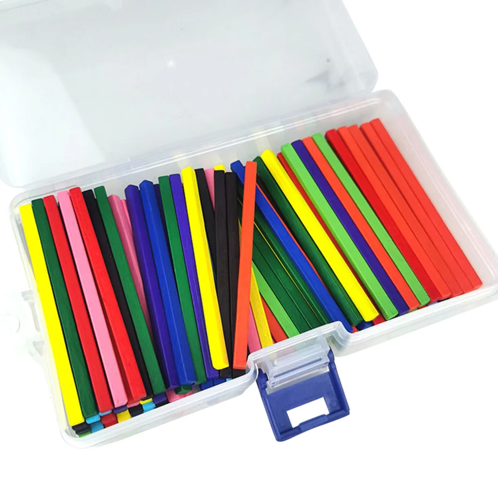 

1 set 1 Set Colorful Counting Sticks Math Teaching Aids Arithmetic Rods For Kids Early Education Learning Preschool Kindergarten