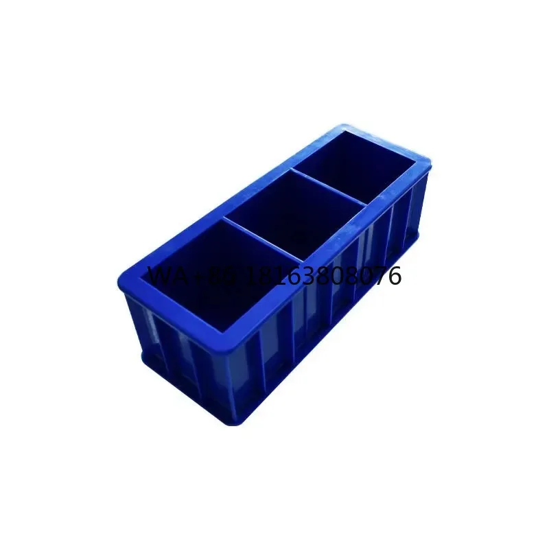 100*100*100mm Plastic Cement Motar test Mold, Three Gang Plastic Concrete Cube Molds