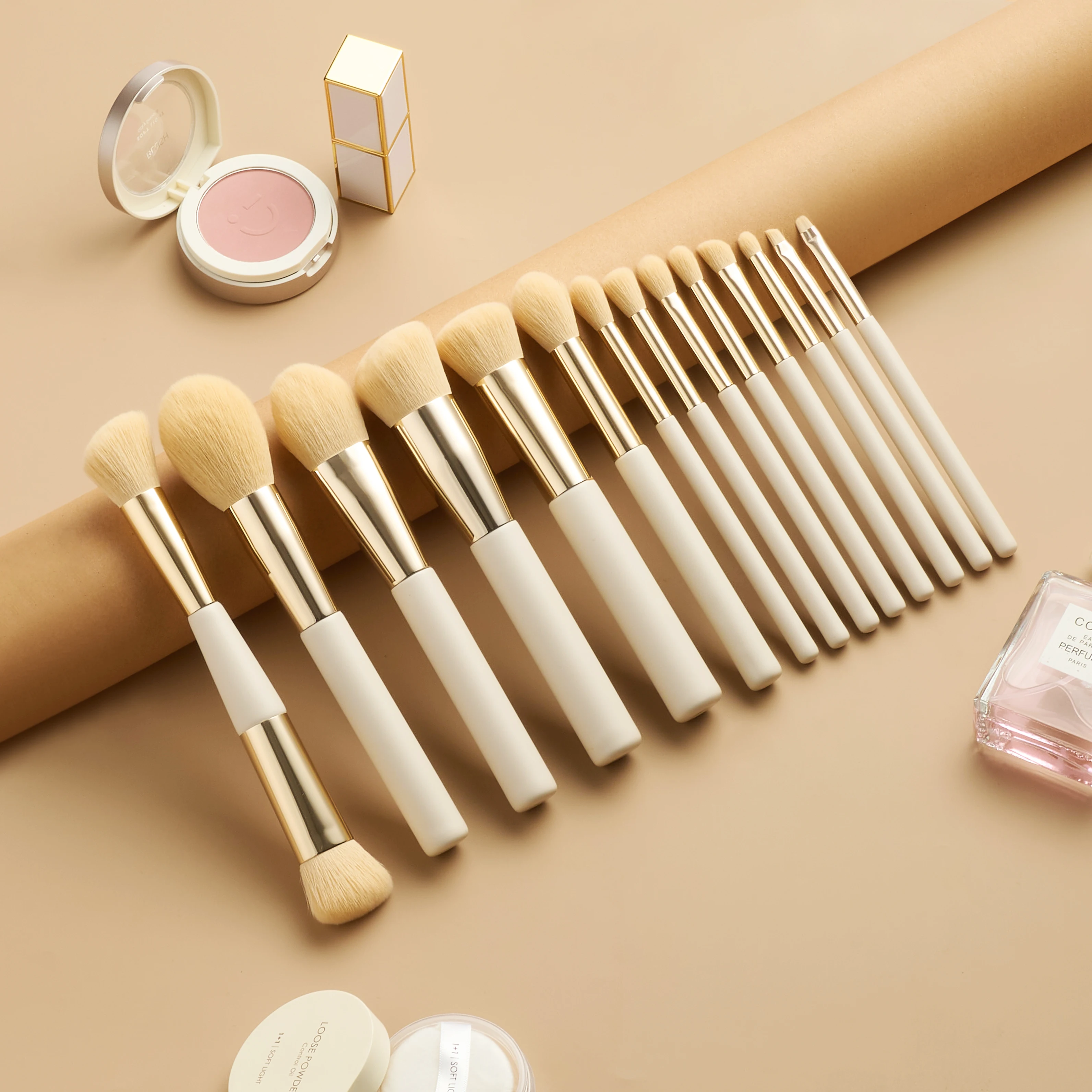 【Sheonly】14 Pcs Makeup Brushes