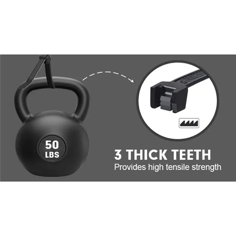 ABKJ-1200Pcs Black Cable Zip Ties 12 Inch, Heavy Duty Plastic Nylon Tie Wraps With 50Lb Tensile Strength For Indoor & Outdoor