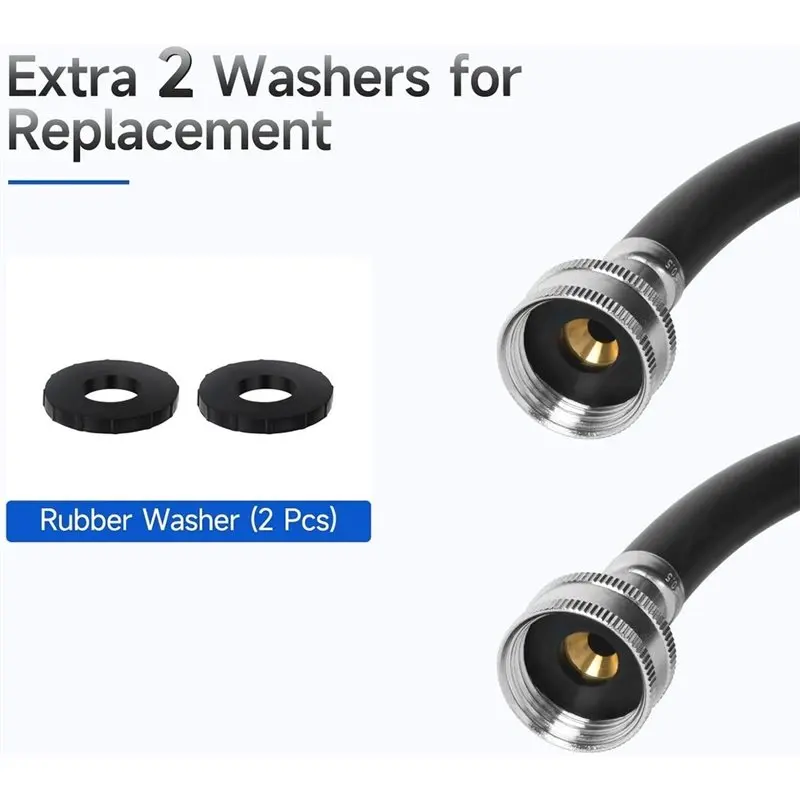 Washing Machine Hose With 3/4