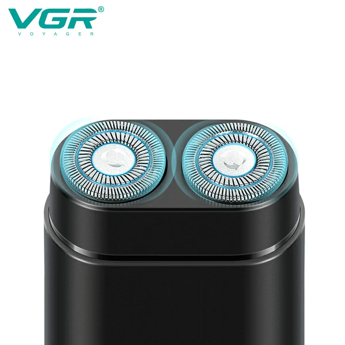 Eua sem impostos vgr barbeador portátil elétrico viagem mini máquina profissional de barbear recarregável barba masculino navalha v341