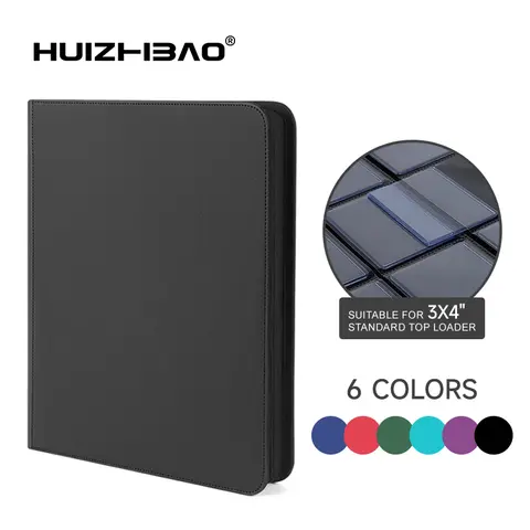 Segregator na karty z 9 kieszeniami na zdjęcia 7,6 x 10,2 cm, dwustronne ekspozycja, przechowywanie i przenoszenie.