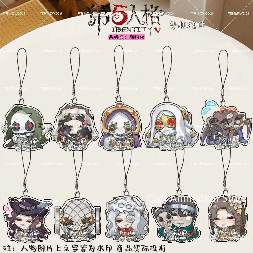 

10 шт., забавный милый чехол в стиле аниме «Личность V», «Виолетта», ремешок для мобильного телефона, чехол для телефона, подвеска, акриловые брелки, рождественские подарки