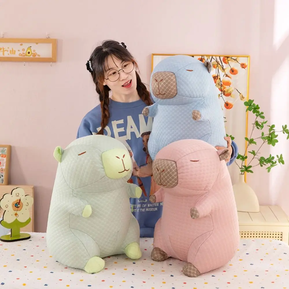 

Cool Surface Capybara Plush Toy Ice Silk Summer Capybara Plush Pillow Kawaii Refreshing Cool Beans Capybara Doll Birthday Gift