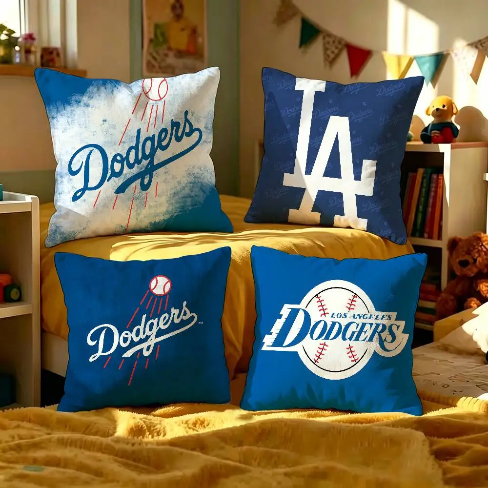 Los Angeles D-Dodgers Pillow Gift Home Office Decoration Bedroom Sofa Car Cushion Cover case 45x45