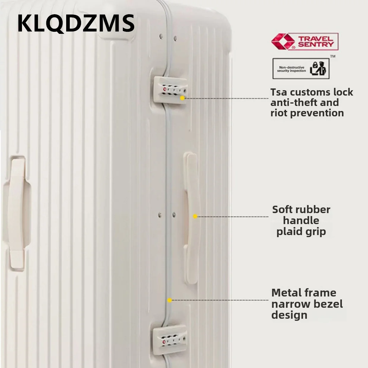 KLQDZMS Suitcase New 20 Inches PC Boarding Box 24