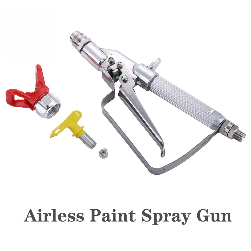 

Линейный пистолет безвоздушного распыления краски 3600 фунтов на квадратный дюйм с защитой сопла и наконечником 517 НОВИНКА