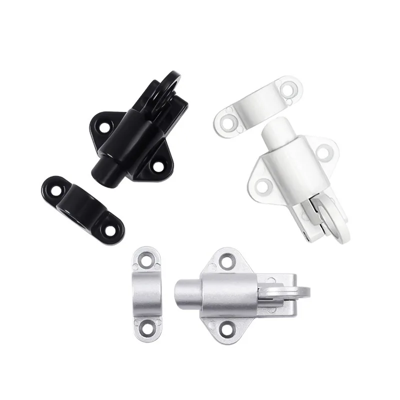 Aircraft Type Spring Bolt, Self-closing Lock Latch for Door Window & Pet Cage