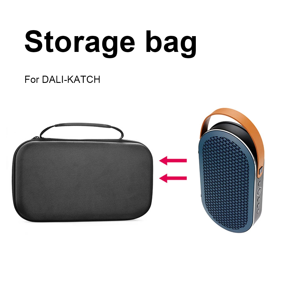 Capa de alto-falante compatível com bluetooth de náilon anti risco sacos de alto-falante compatível com bluetooth acessórios de proteção para DALI-KATCH
