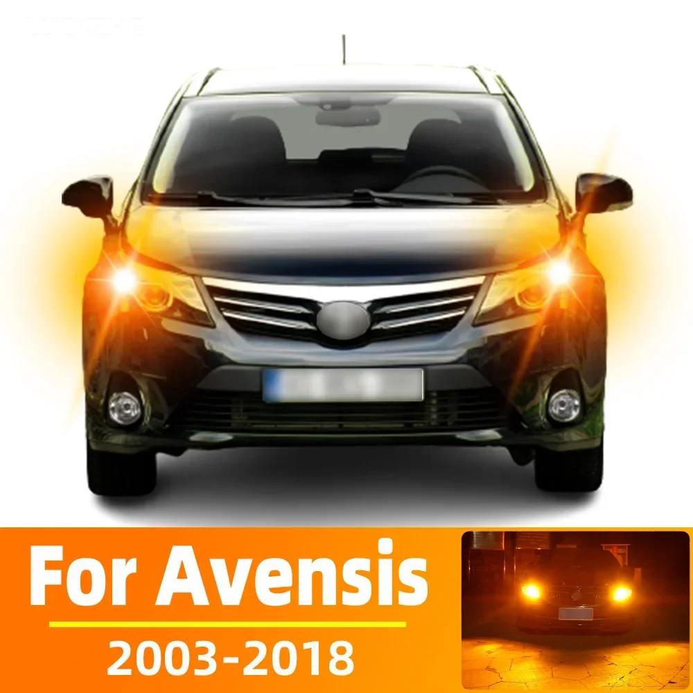 2x LED Turn Signal Light For Toyota Avensis T25 T27 Accessories 2003-2007 2008 2009 2010 2011 2012 2013 2014 2015 2016 2017 2018