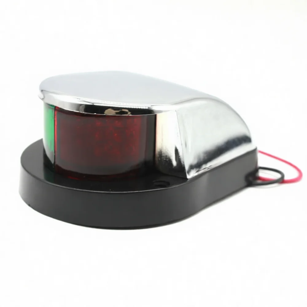 12V Boat Navigation Light Red Green Signal Lamp For Marine Yacht Port Starboard Side Sailing Accessories