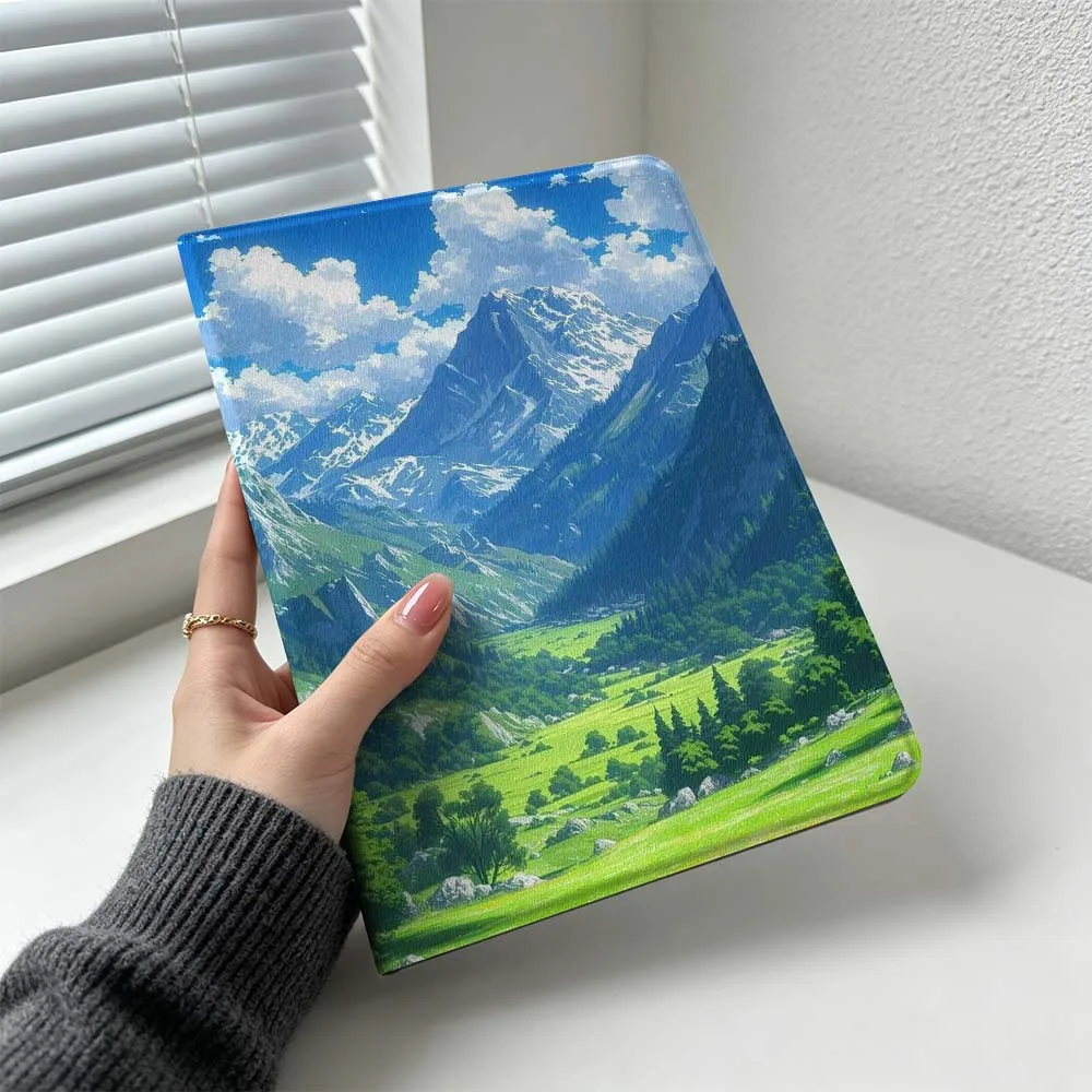 Mountain Waterfall Pine For Huawei MatePad MediaPad MagicPad Honor Pad 10 9 8 X10 X9 X8 Pro Soft Inch Tablet Case Cover