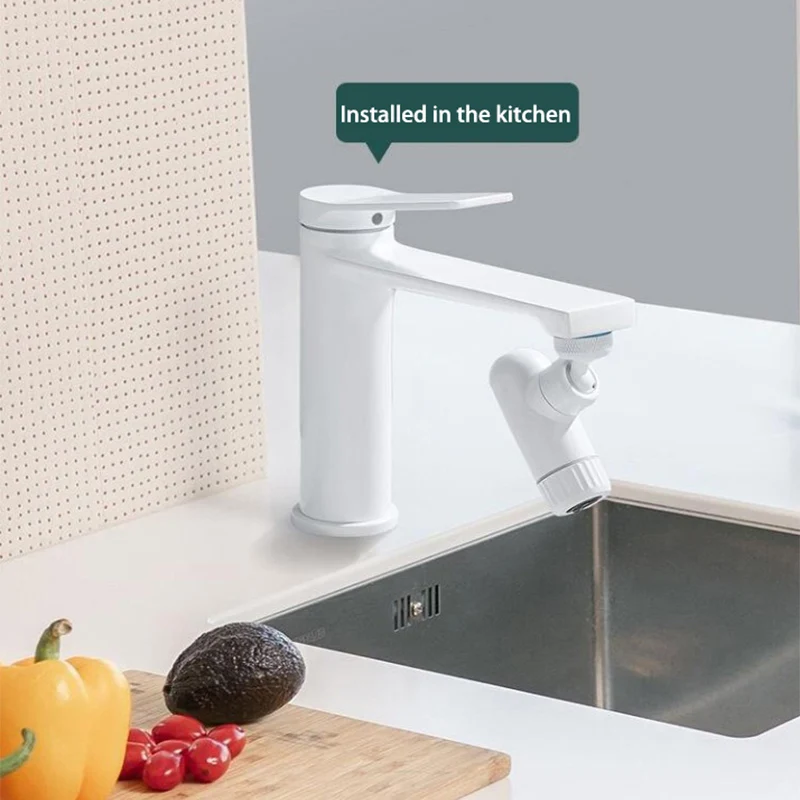 Multifunctional Faucet Filter Household Anti-splash Water Nozzle Bathroom Water Purification Universal Rotating Bubbler