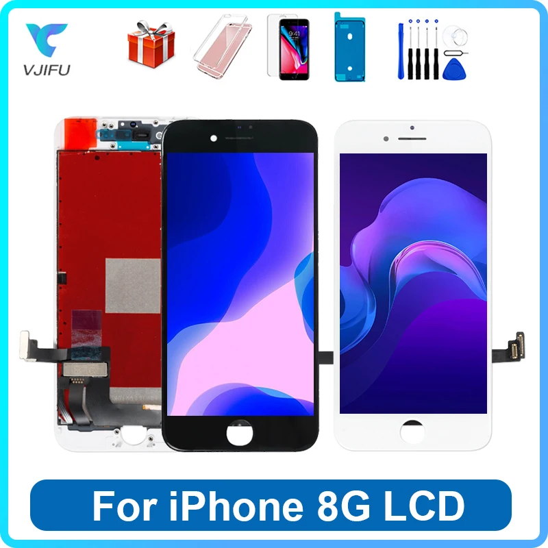 

AAA Screen Replacement For iPhone 8G LCD Display A1863 A1905 A1906 Touch Digitizer Assembly Pantalla Phone Repair With Gift